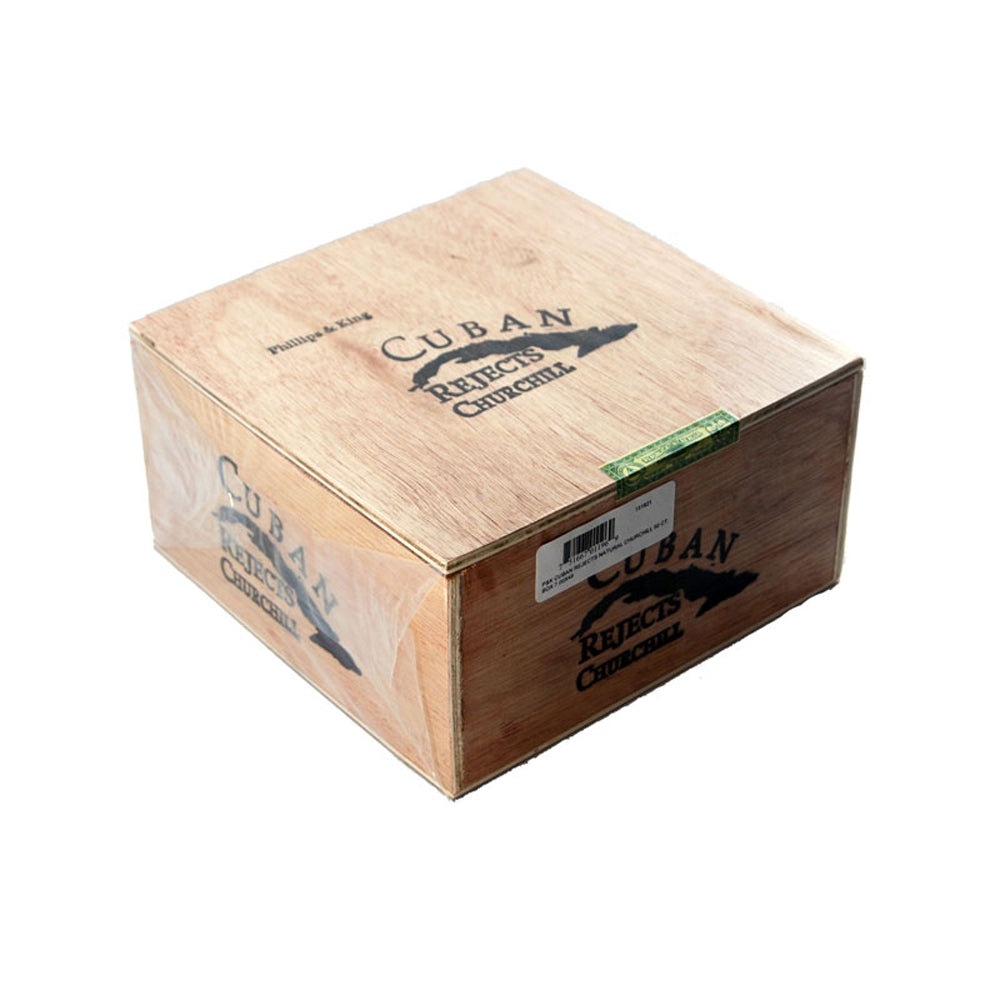 Cuban Rejects Churchill Natural Cigars Box of 50